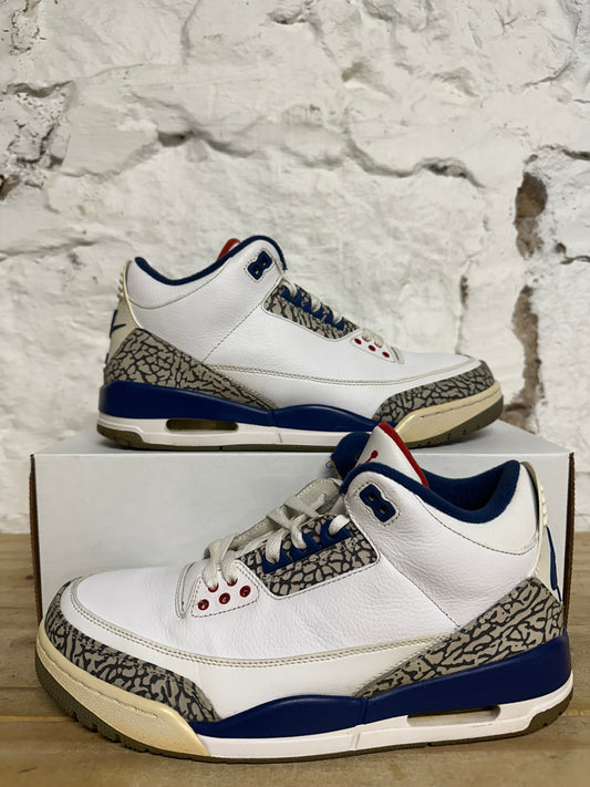Air Jordan 3 True Blue Sz 10