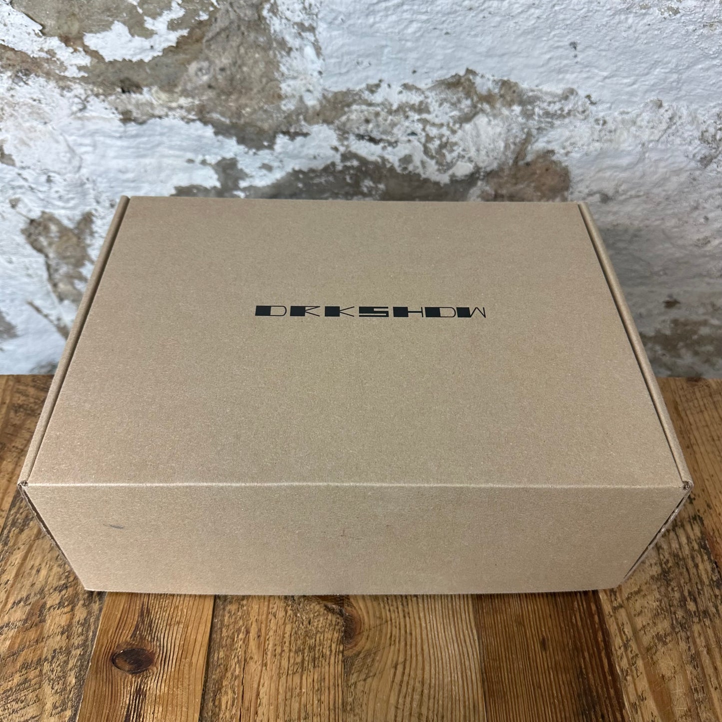 Rick Owens Vintage Black Wash Milk Sneaker DS