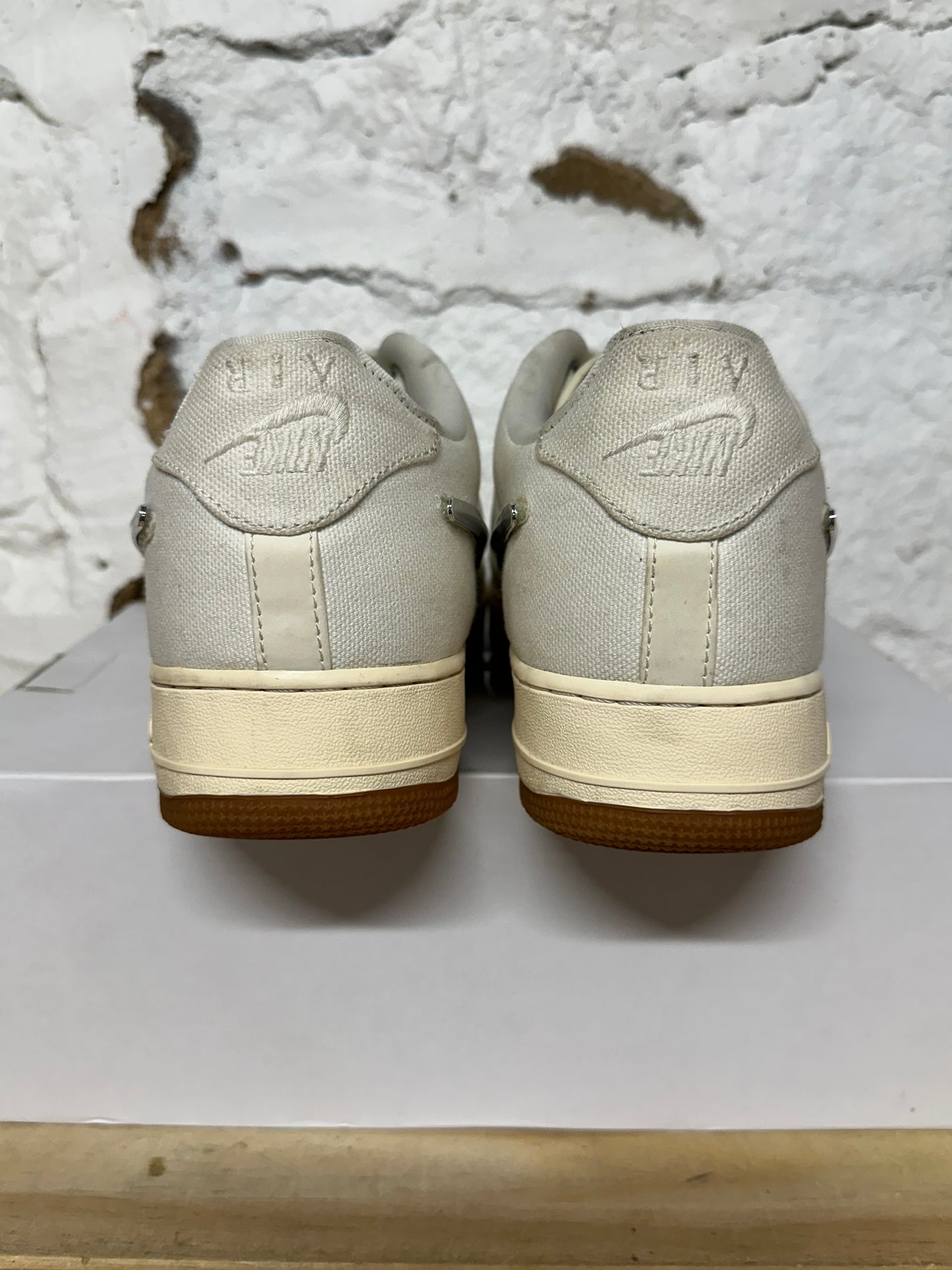 Nike Air Force 1 Low Travis Scott Sail Sz 13