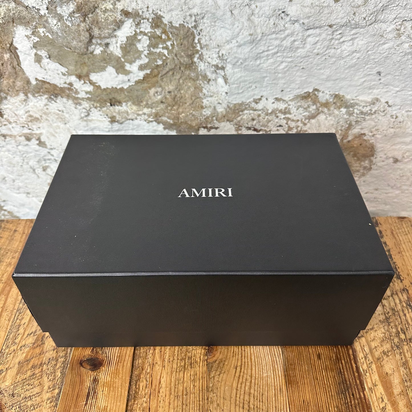 Amiri White Skeleton Black White Sneaker Sz 7 (40) DS