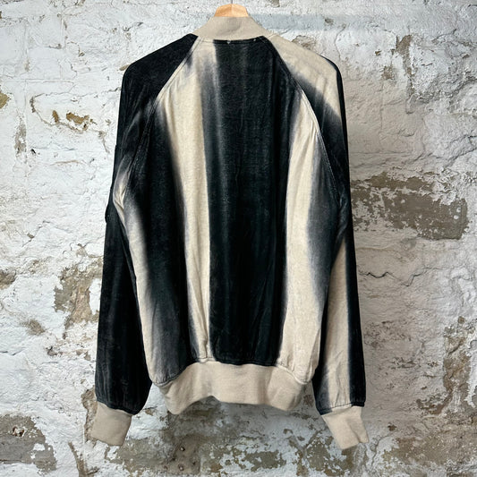 Rick Owens Mainline Velour Zip Up Jacket Sz L