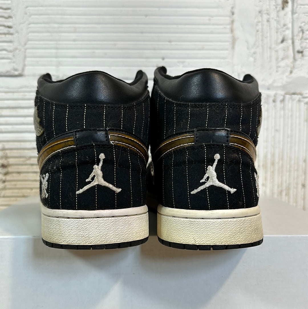 Air Jordan 1 Mid Opening Day Black Sz 10.5