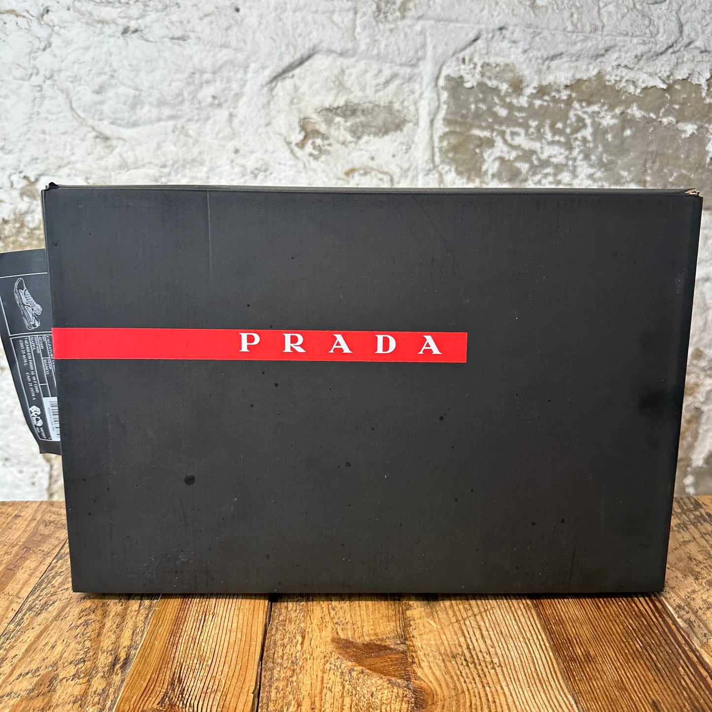 Prada Americas Cup Triple White Leather Sneaker Sz 9.5