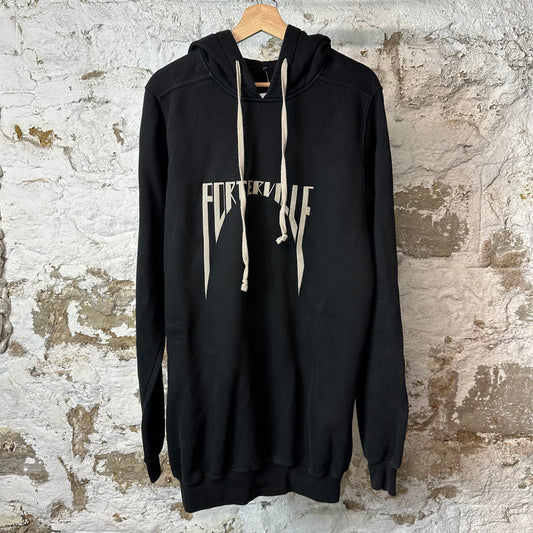 Rick Owens Porterville Black Hoodie Sz XL