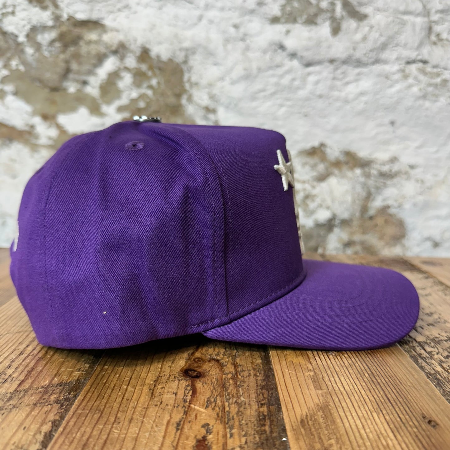 Hellstar OG Logo Purple Snapback Hat