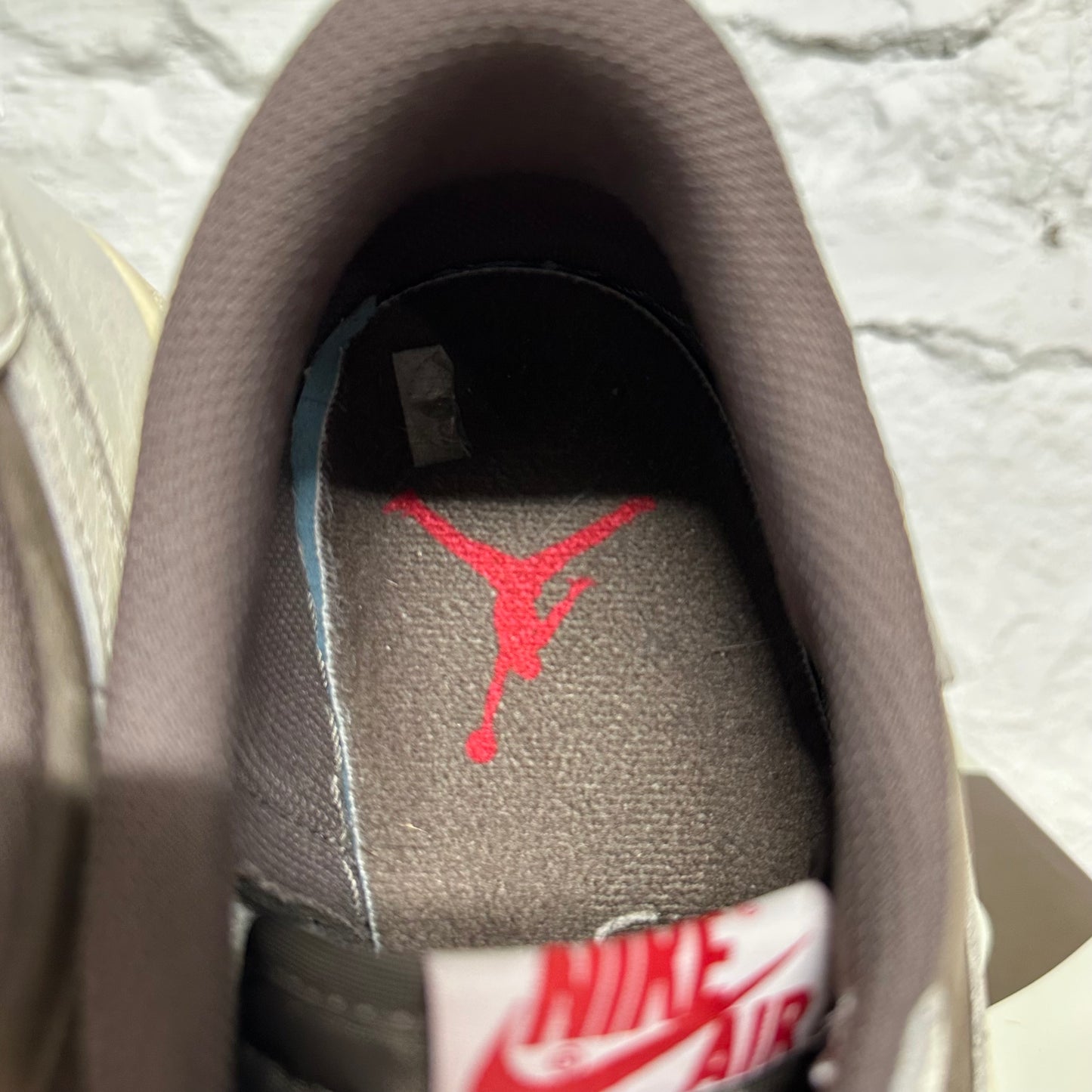 Air Jordan 1 High Travis Scott Reverse Mocha Sz 14