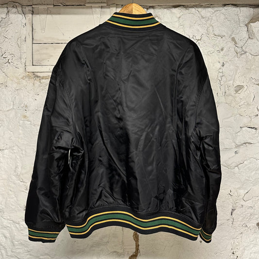 Supreme Mitchell Ness Camo Logo Varsity Jacket Sz L