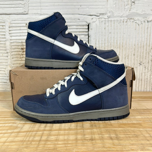 Nike Dunk High Midnight Navy Sz 9.5