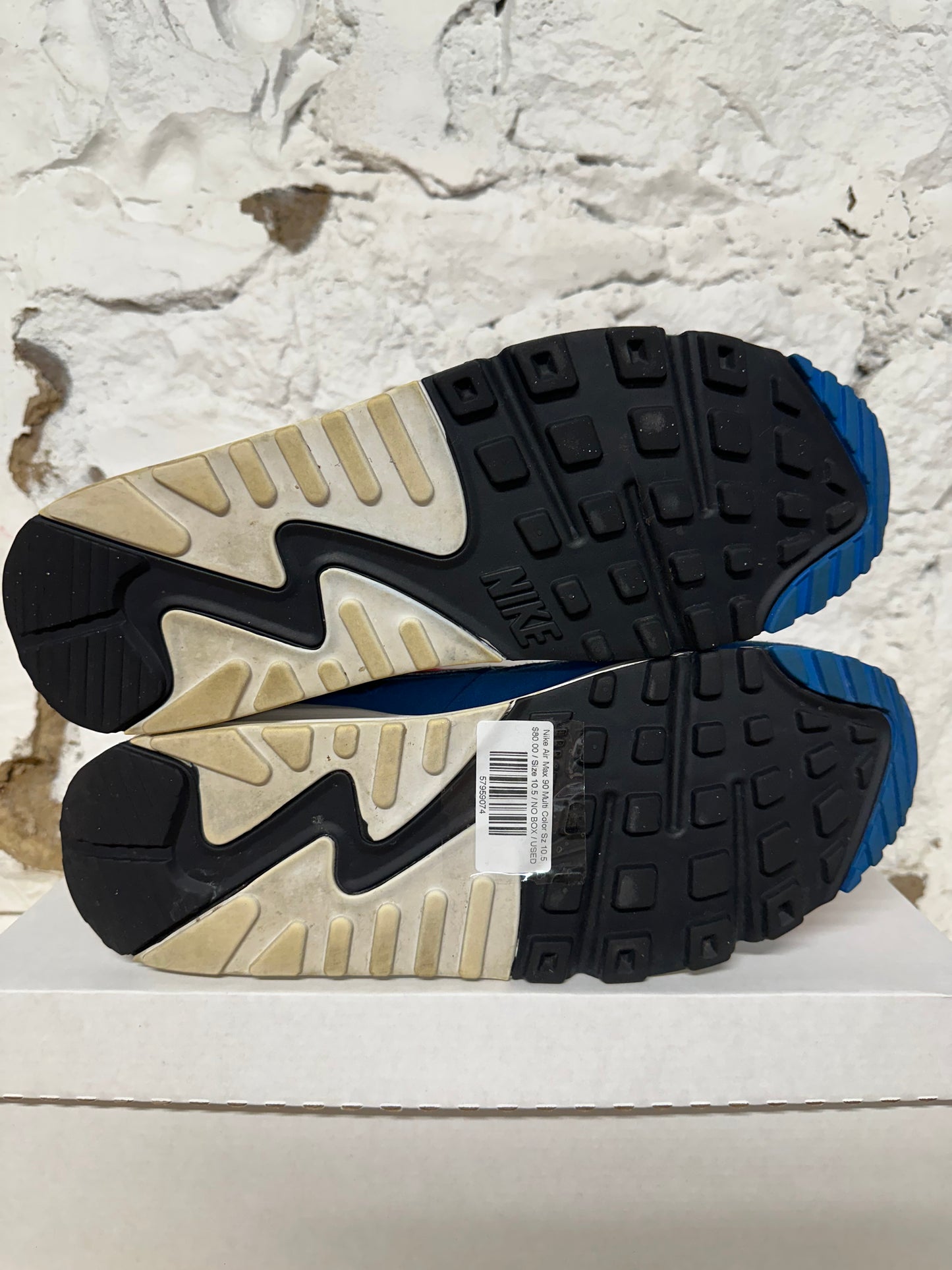 Nike Air Max 90 Multi Color Sz 10.5