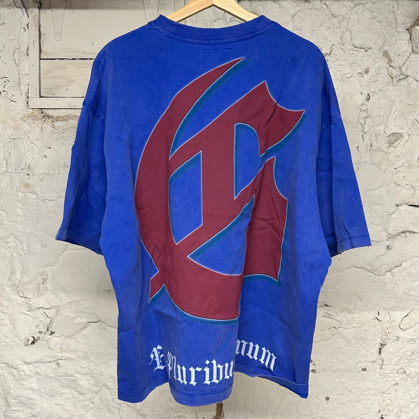 Godspeed Chess T-shirt Blue Sz XL