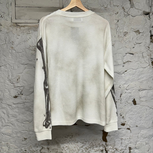 Vale Exoskeleton White Thermal Long Sleeve Sz M