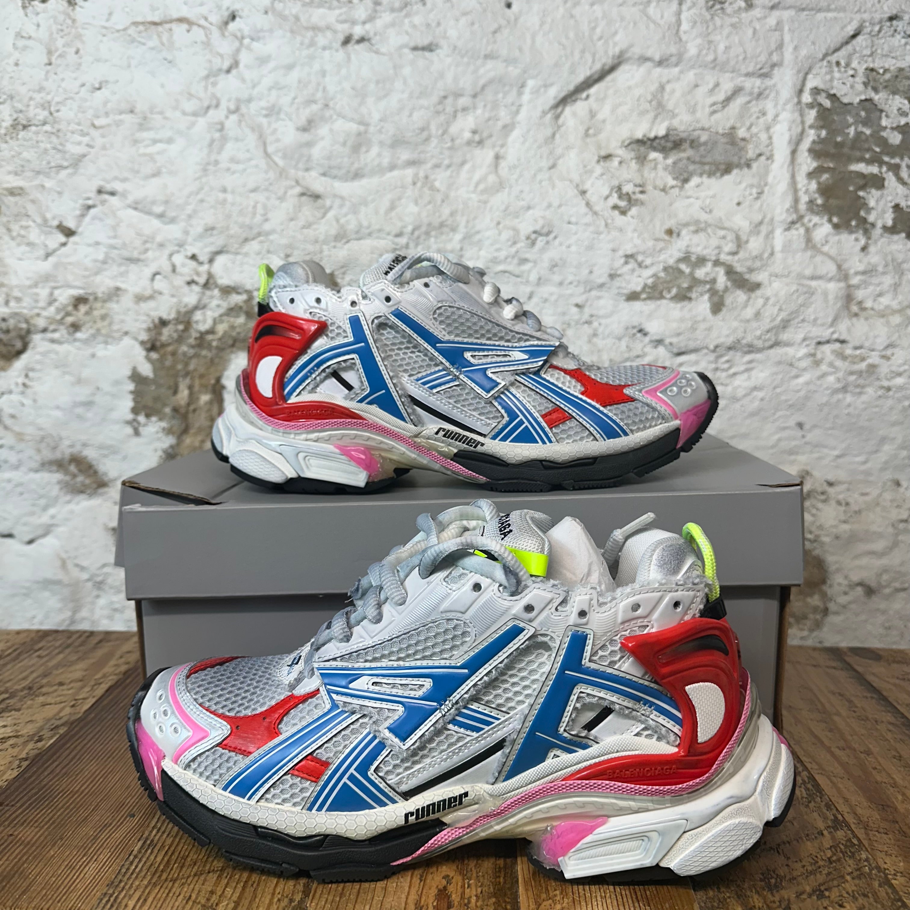 Balenciaga Runner Red White Blue Sneaker
