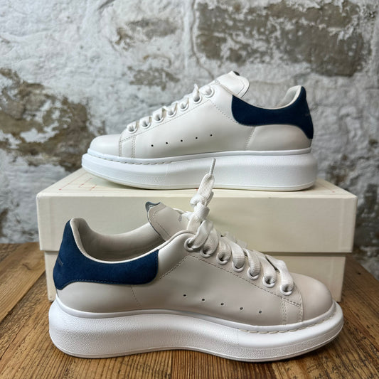 Alexander Mcqueen Blue Tab White Sneaker Sz 5 (37)