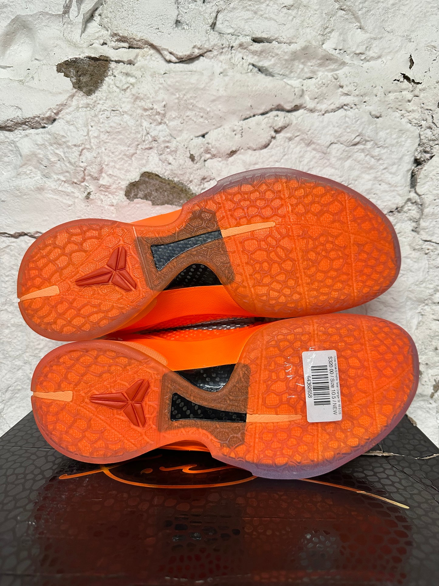 Nike Kobe 6 Protro Total Orange Sz 10.5 DS