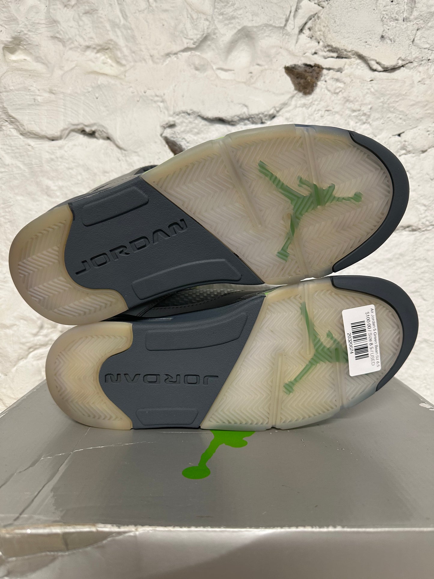 Air Jordan 5 Green Bean Sz 8.5