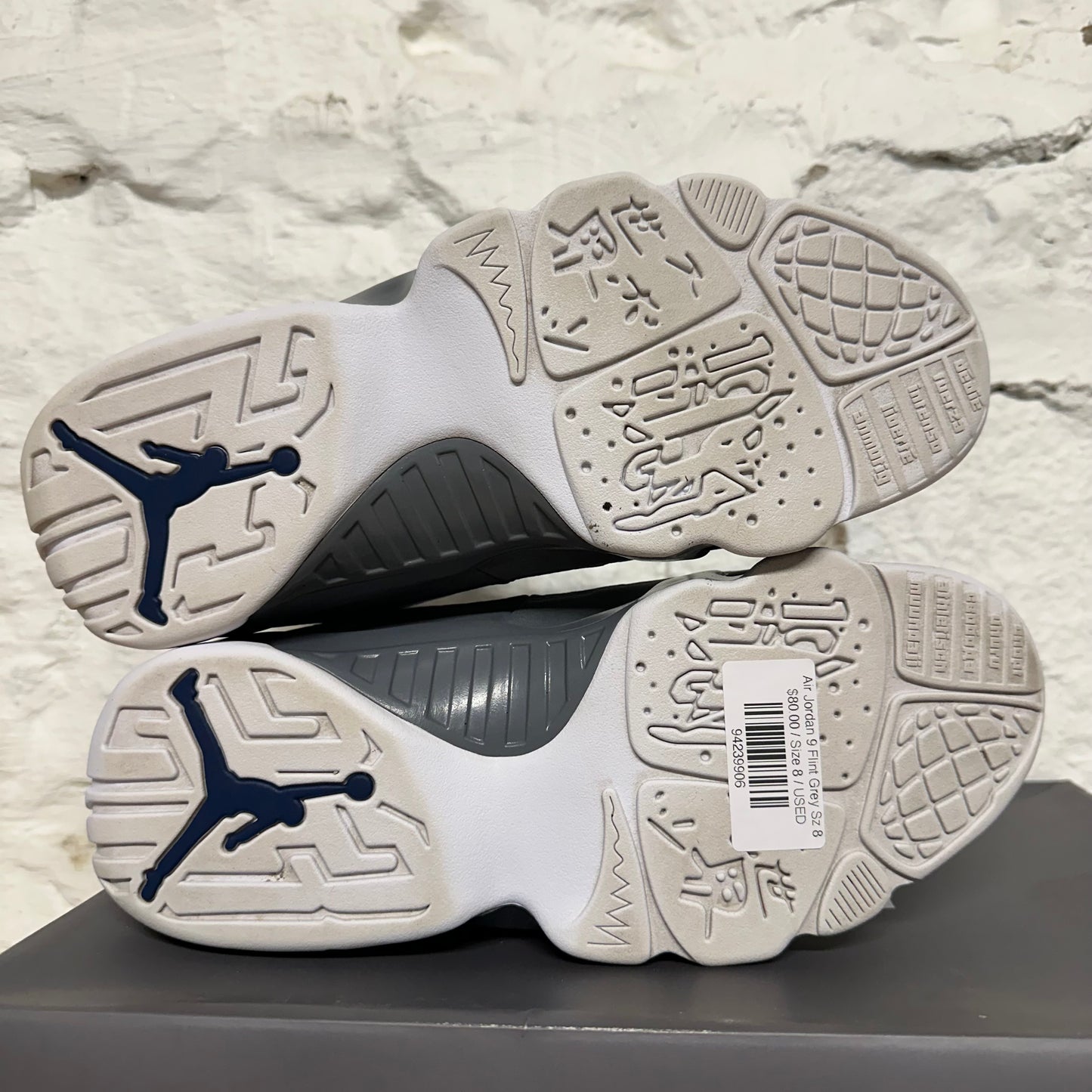 Air Jordan 9 Flint Grey Sz 8
