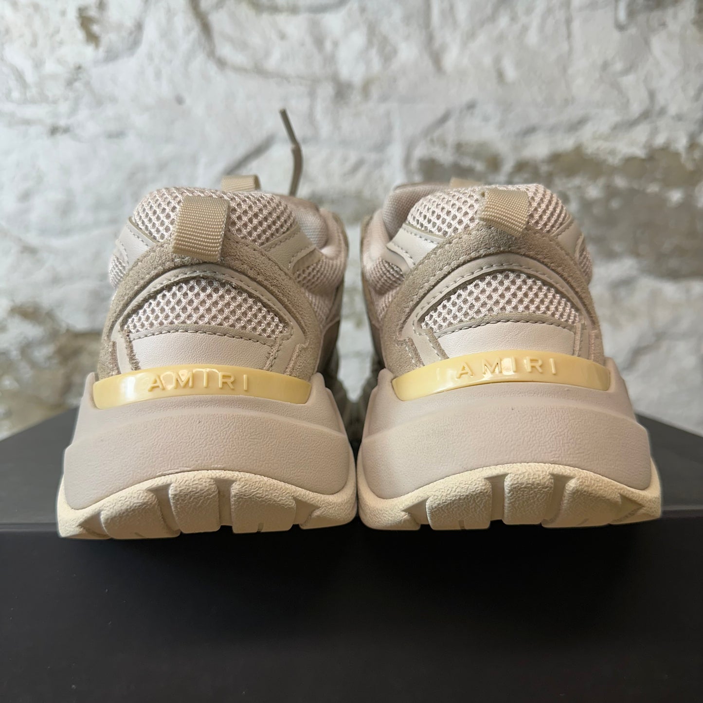Amiri Bone Runner Warm Grey Sneaker Sz 9 (42)