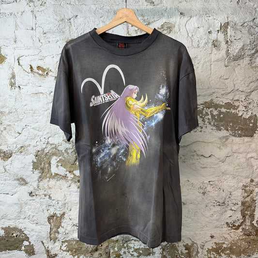 Saint Michael Saint Seya T-shirt Gray Sz L