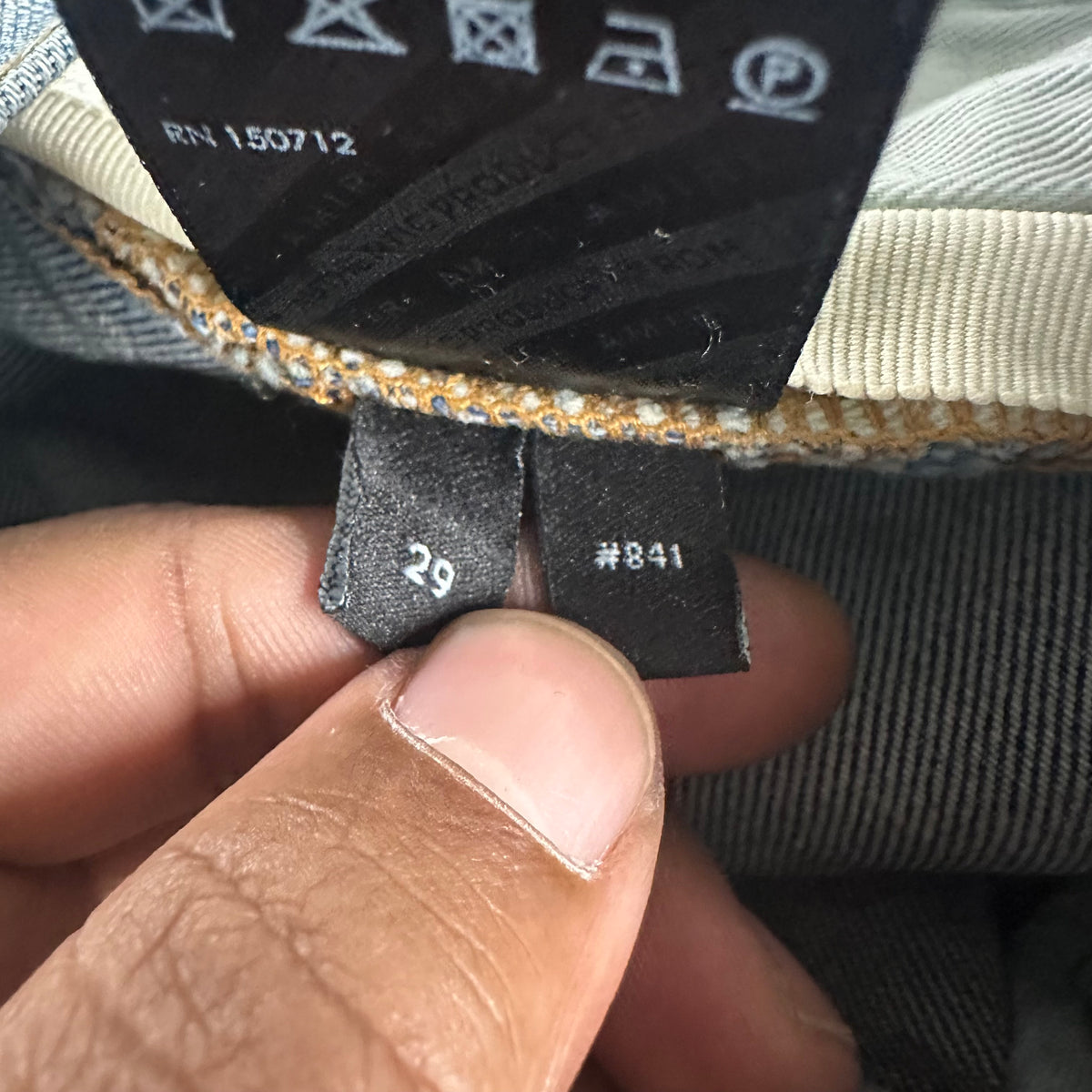 Amiri Blue TGCW Blue Denim Jeans Sz 29