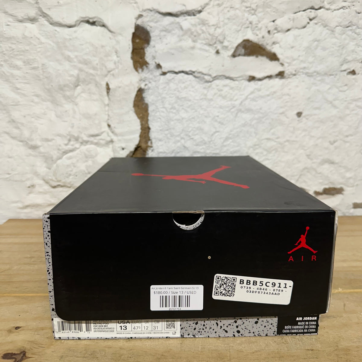 Air Jordan 6 Paris Saint Germain Sz 13