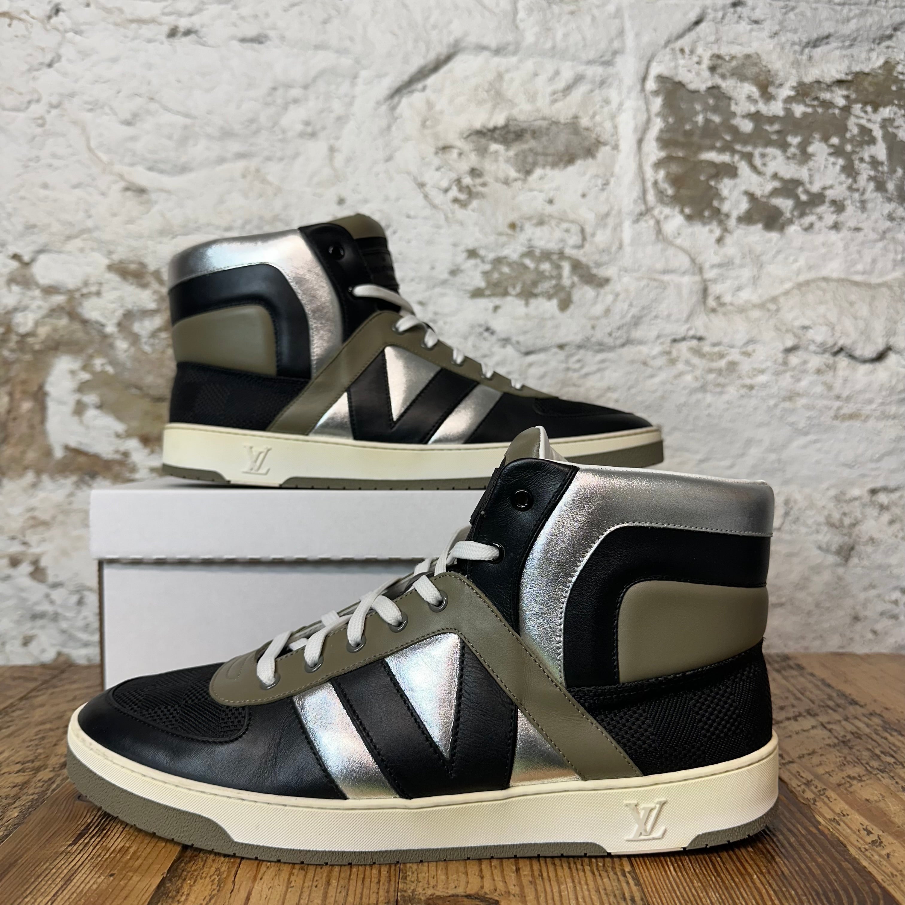 Louis Vuitton High Geant Tripe Damier Sneaker Sz 11 (9.5LV) – The