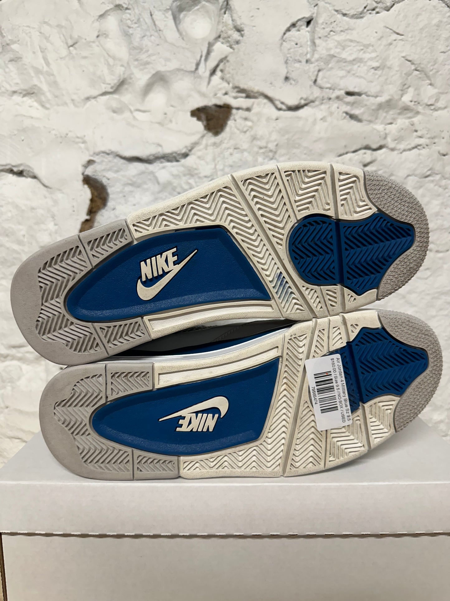 Air Jordan 4 Military Blue Sz 9.5