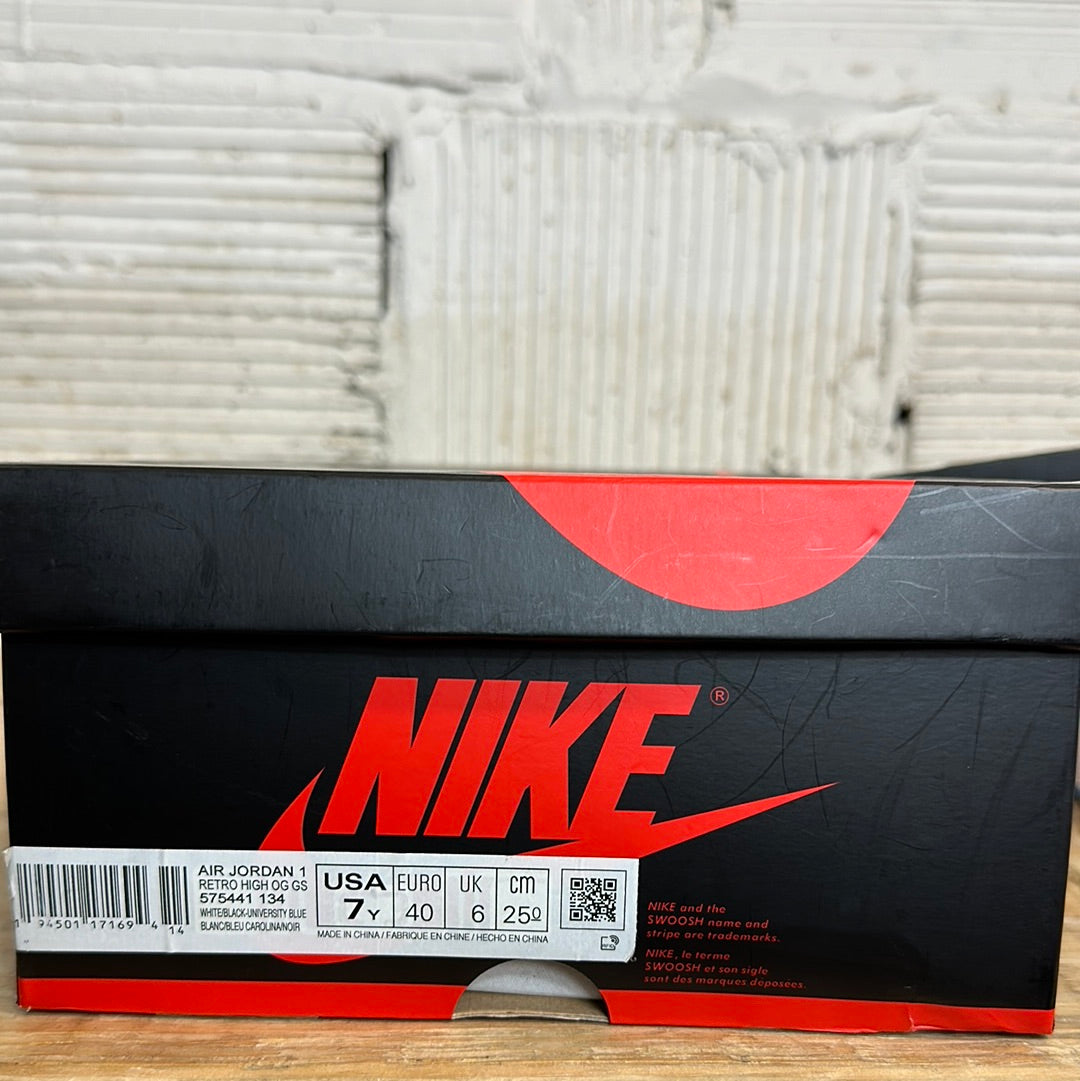 Air Jordan 1 High University Blue Sz 7Y