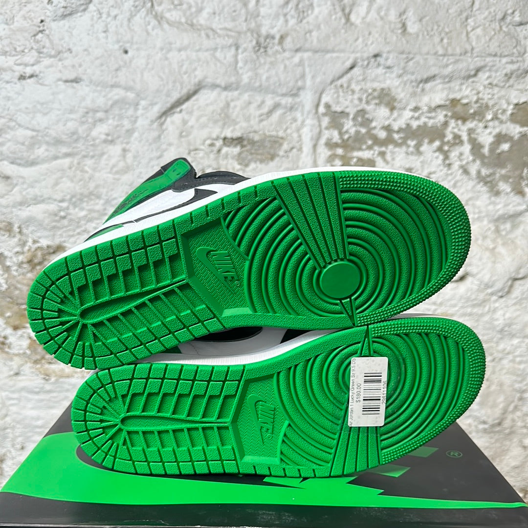 Air Jordan 1 High Lucky Green Sz 9.5 DS