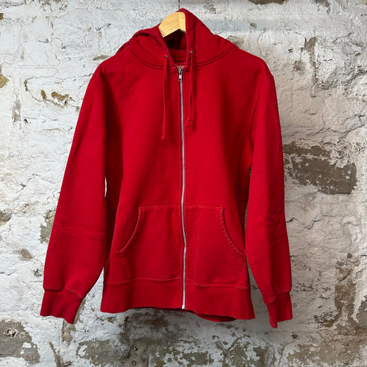 Supreme Hood Spell Zip Up Hoodie Red Sz L