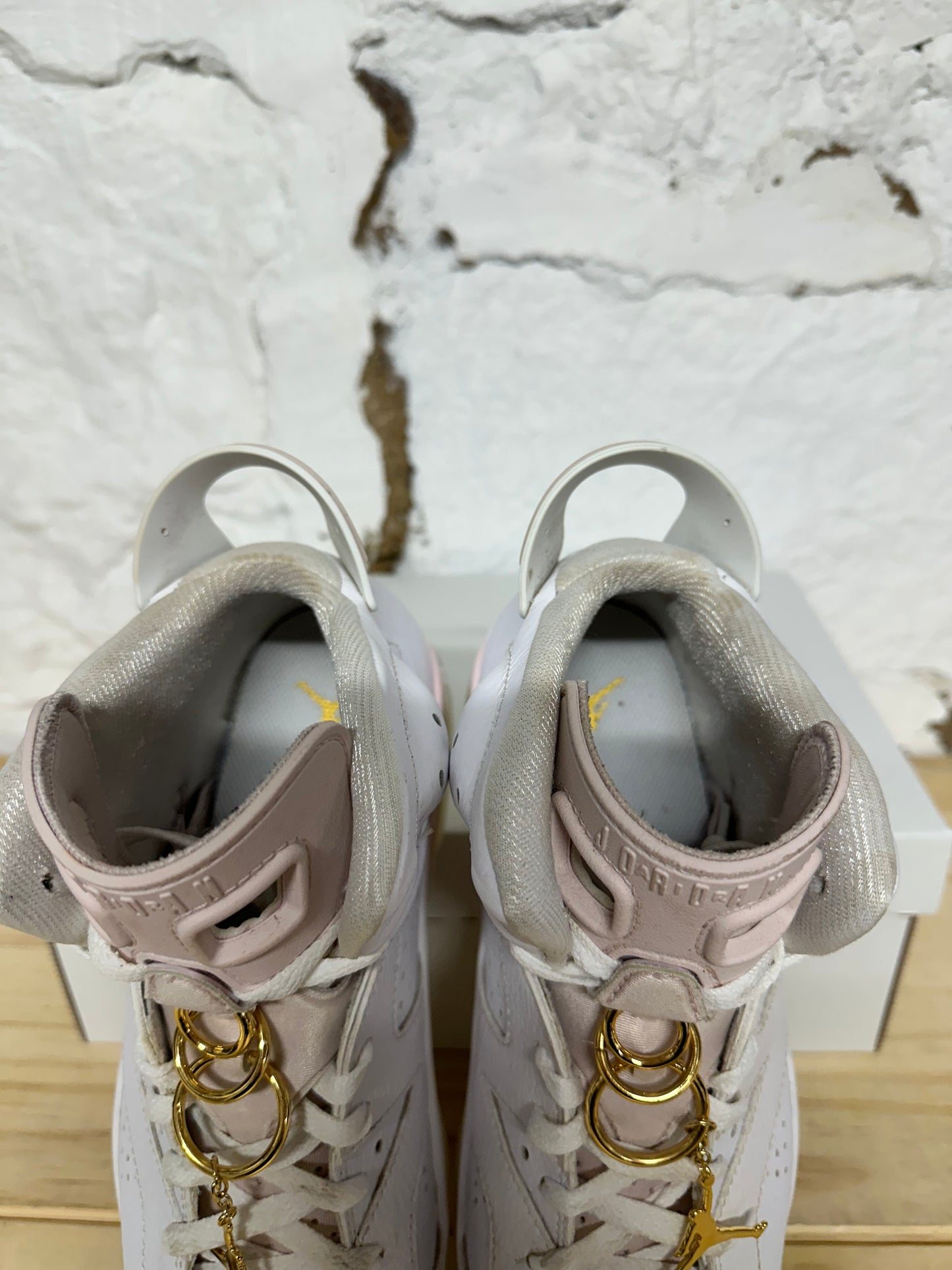 Air Jordan 6 Golden Hoops Sz 8.5 (10W)