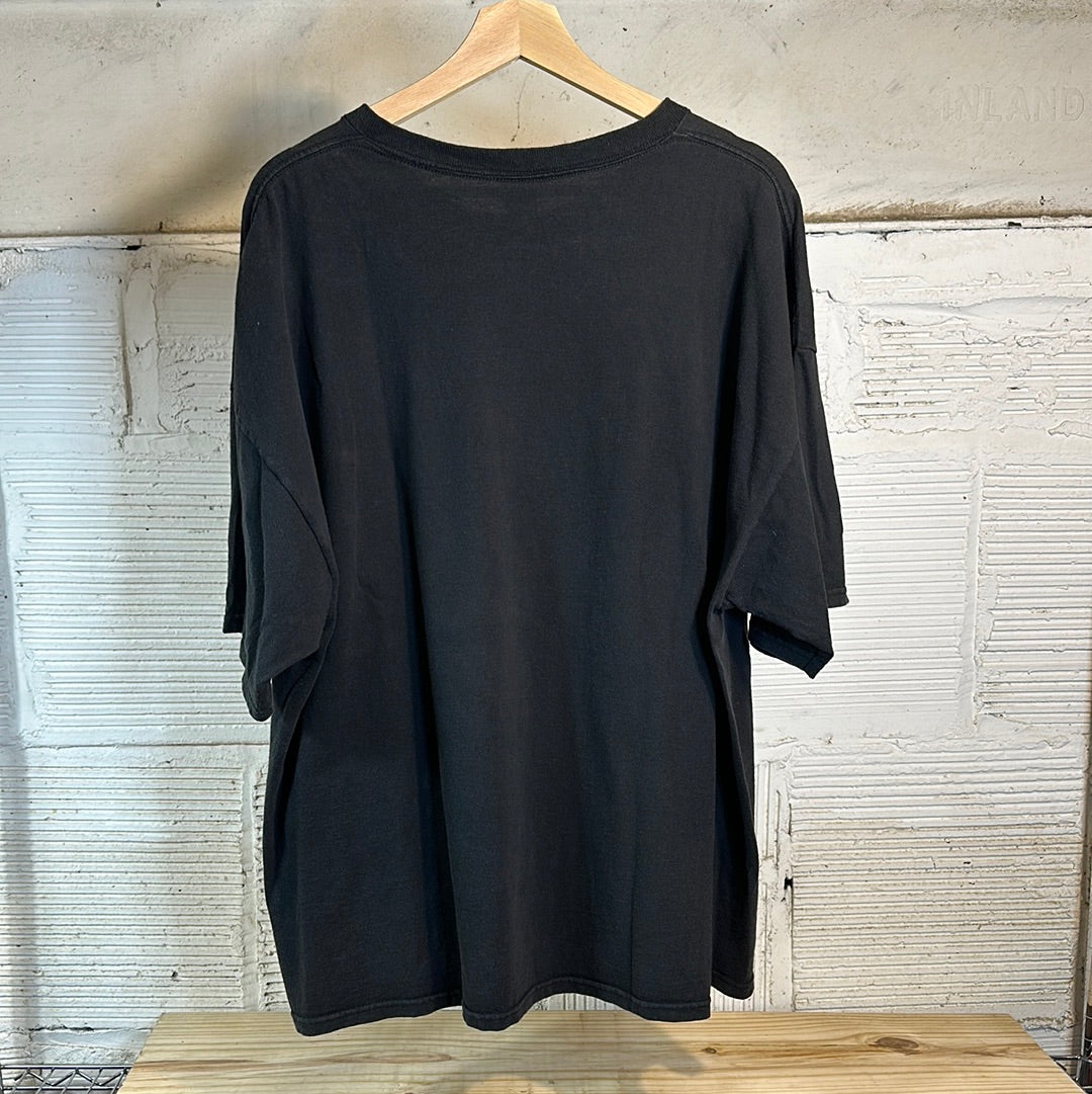 Taz Black Big Logo Tee Sz XXL