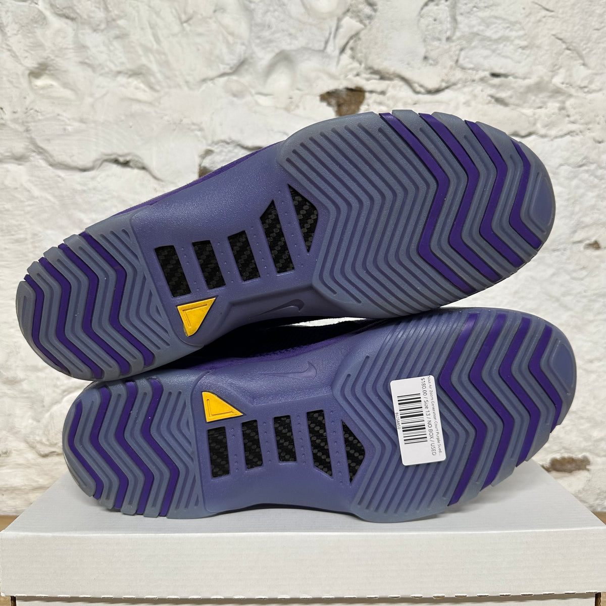 Nike Air Zoom Generation Court Purple Suede Sz 13