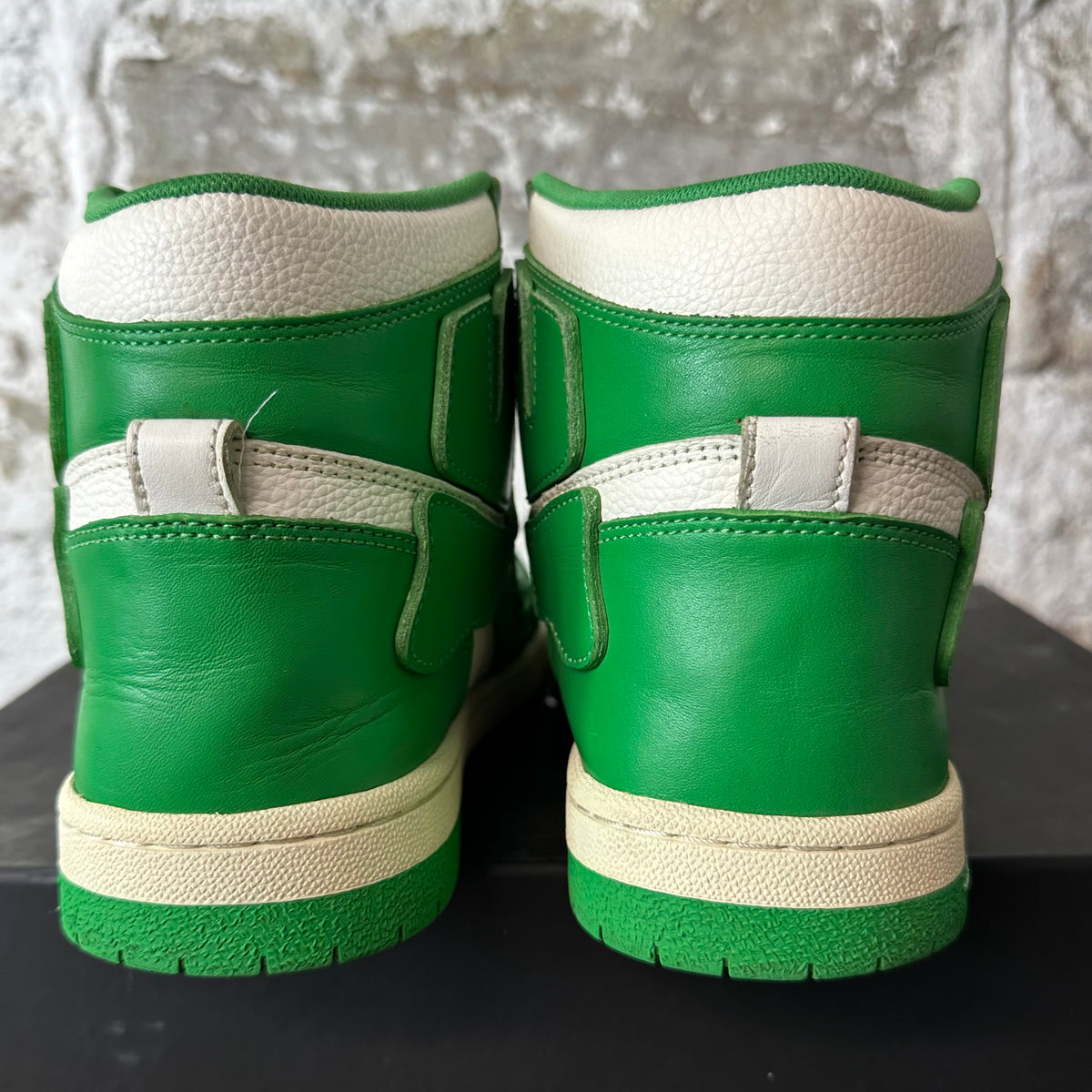 Amiri High Green Skeleton White Sneaker Sz 10 (43)