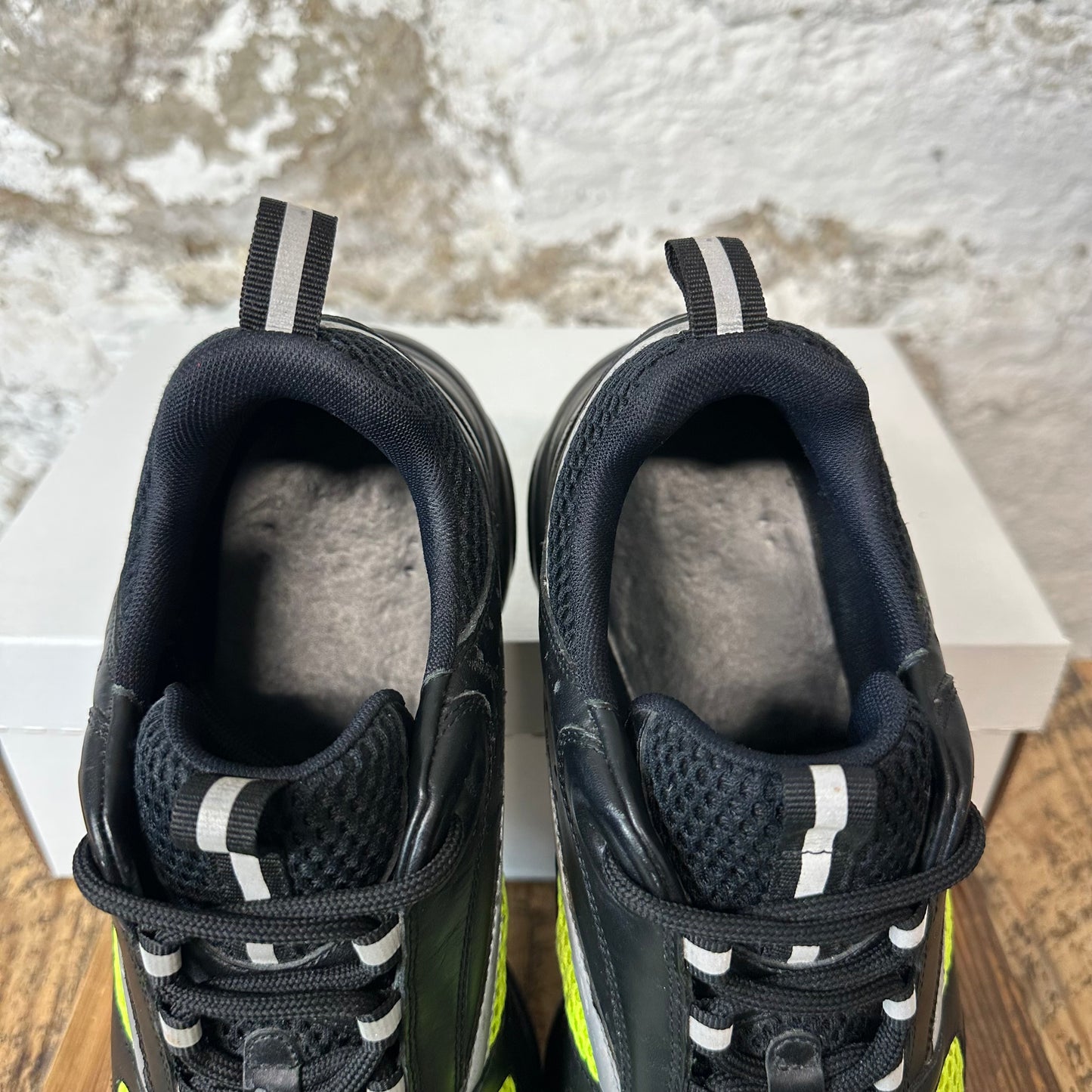Dior B22 Black Lime Green Sneaker Sz 9 (42)