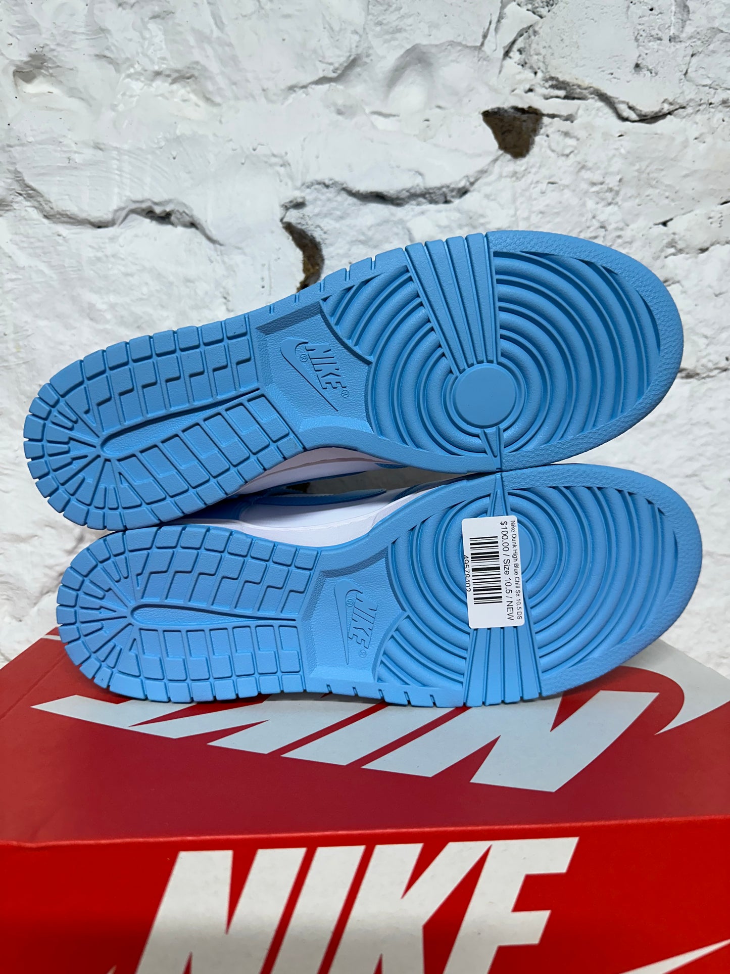 Nike Dunk High Blue Chill Sz 10.5 DS