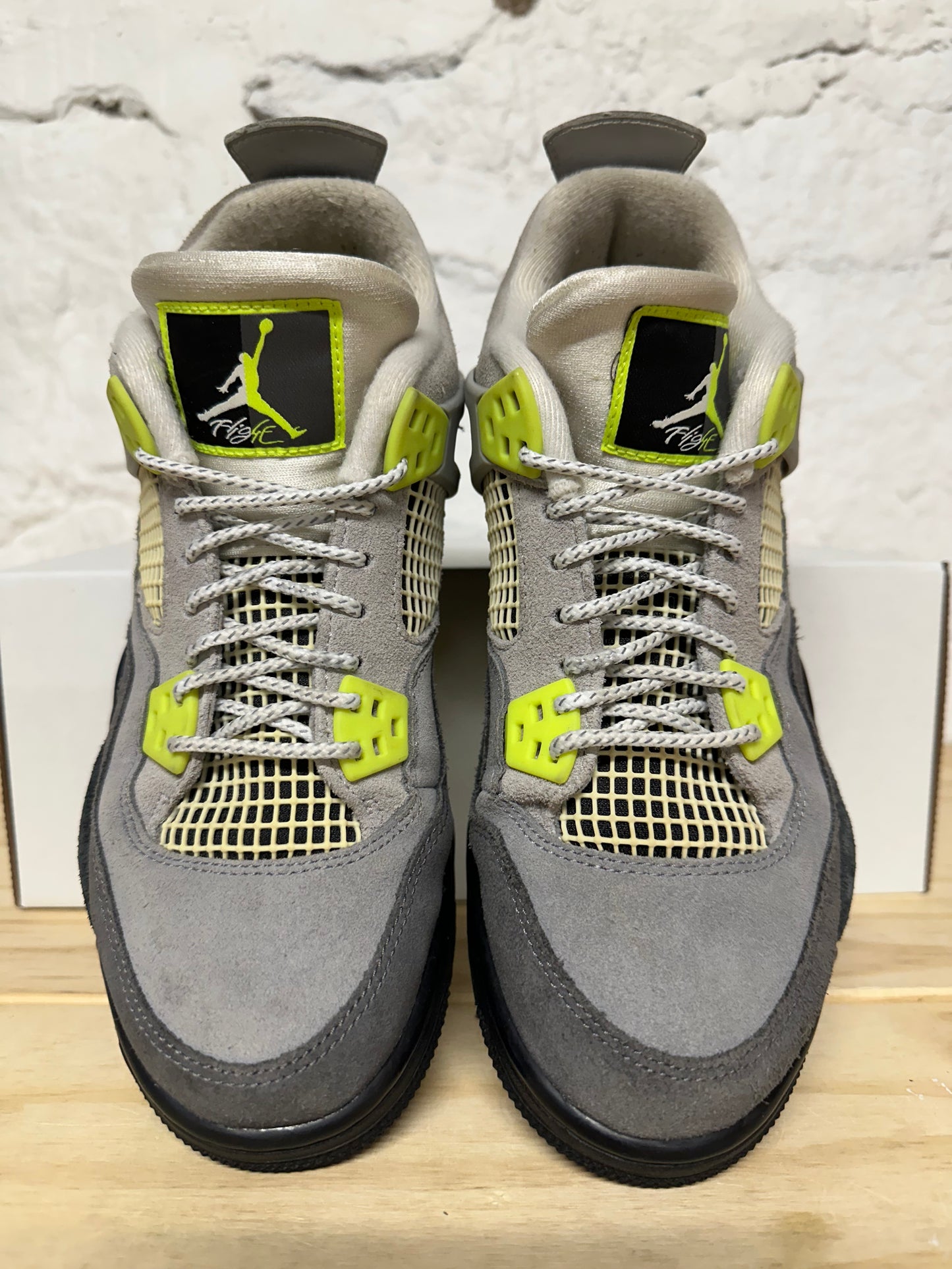 Air Jordan 4 95 Neon Sz 7Y