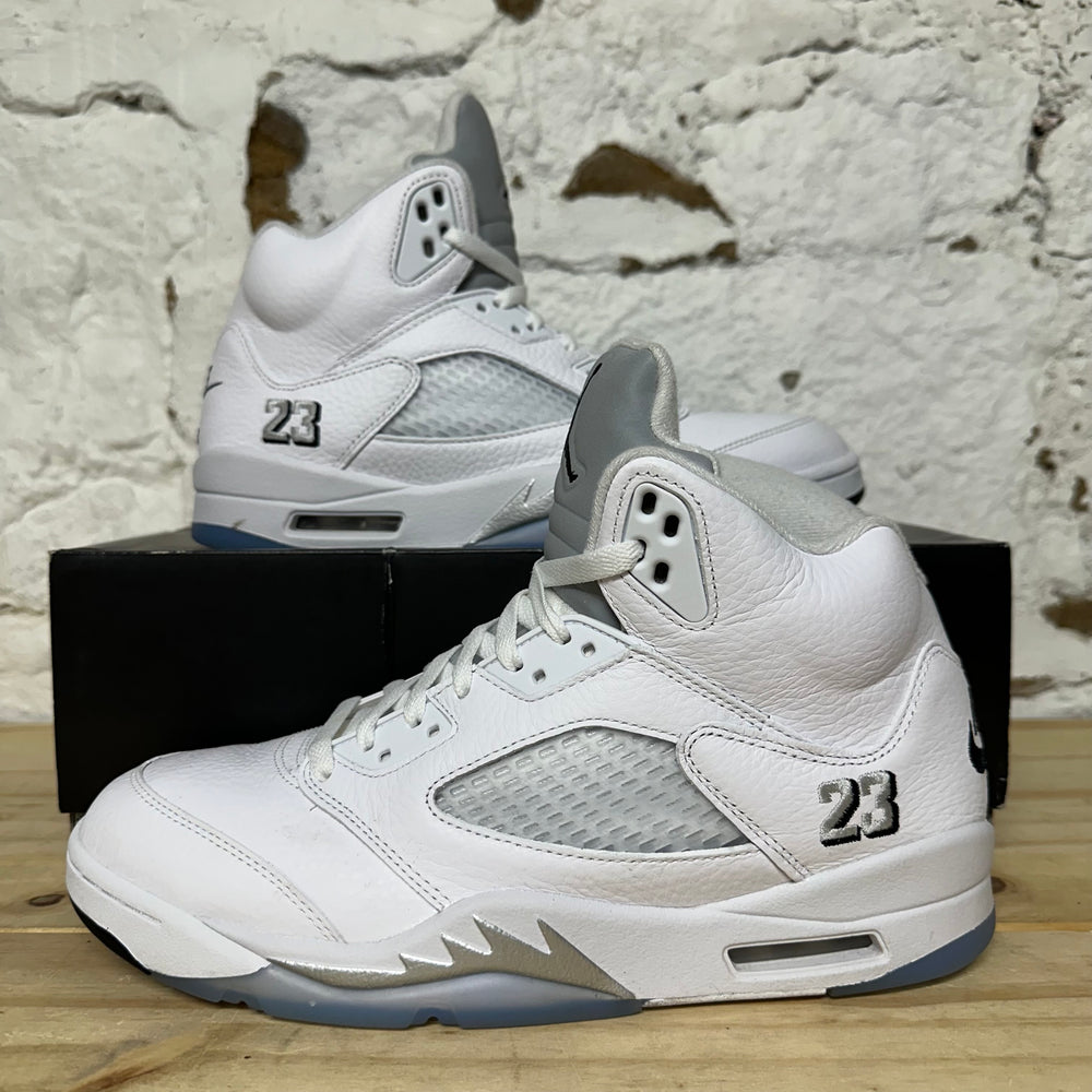 Air Jordan 5 White Metallic (2026) Sz 10