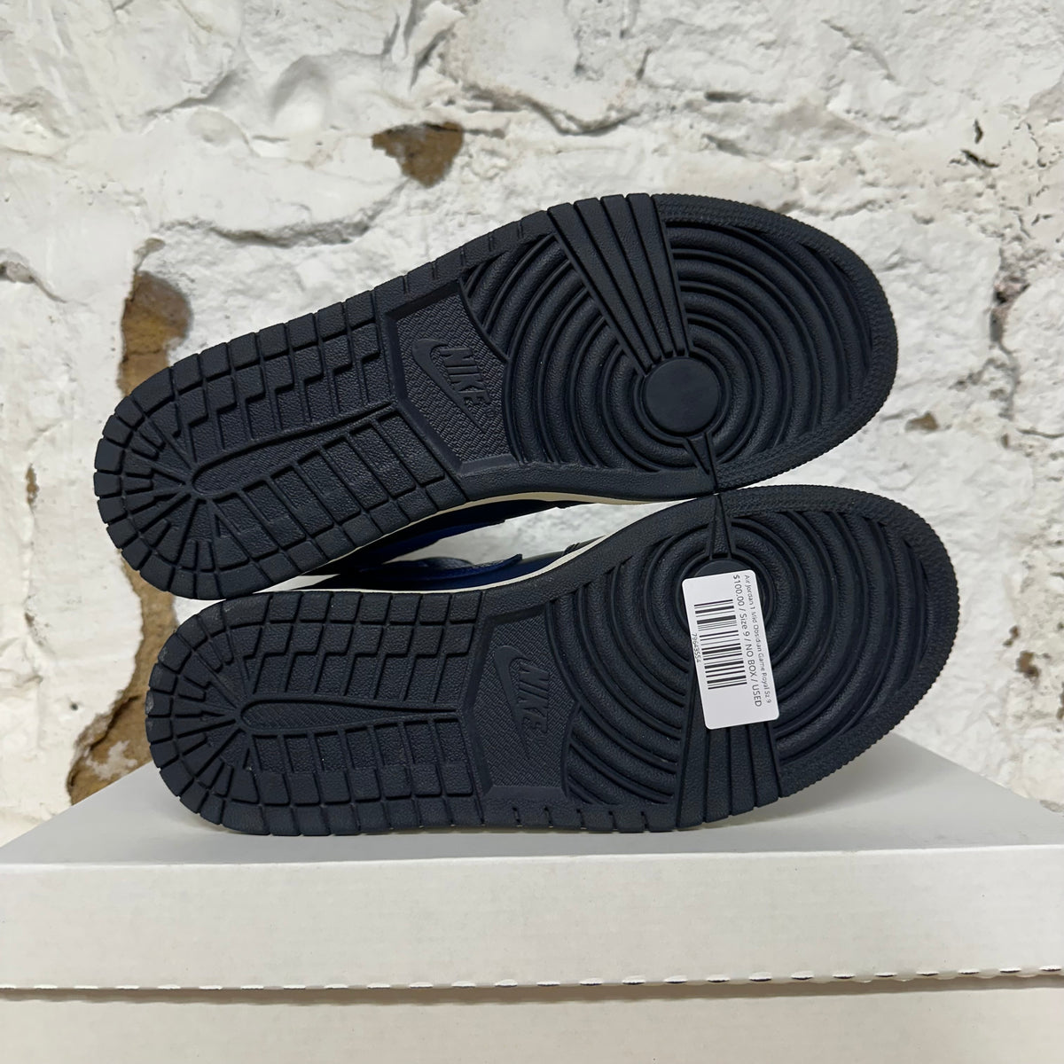Air Jordan 1 Mid Obsidian Game Royal Sz 9