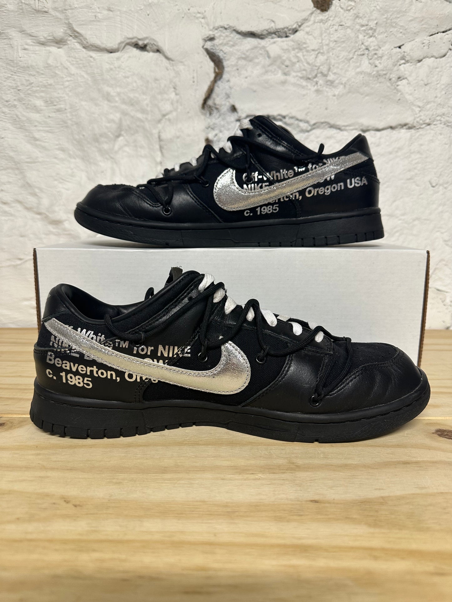 Nike Dunk Low Off-White Lot 50 Sz 10.5