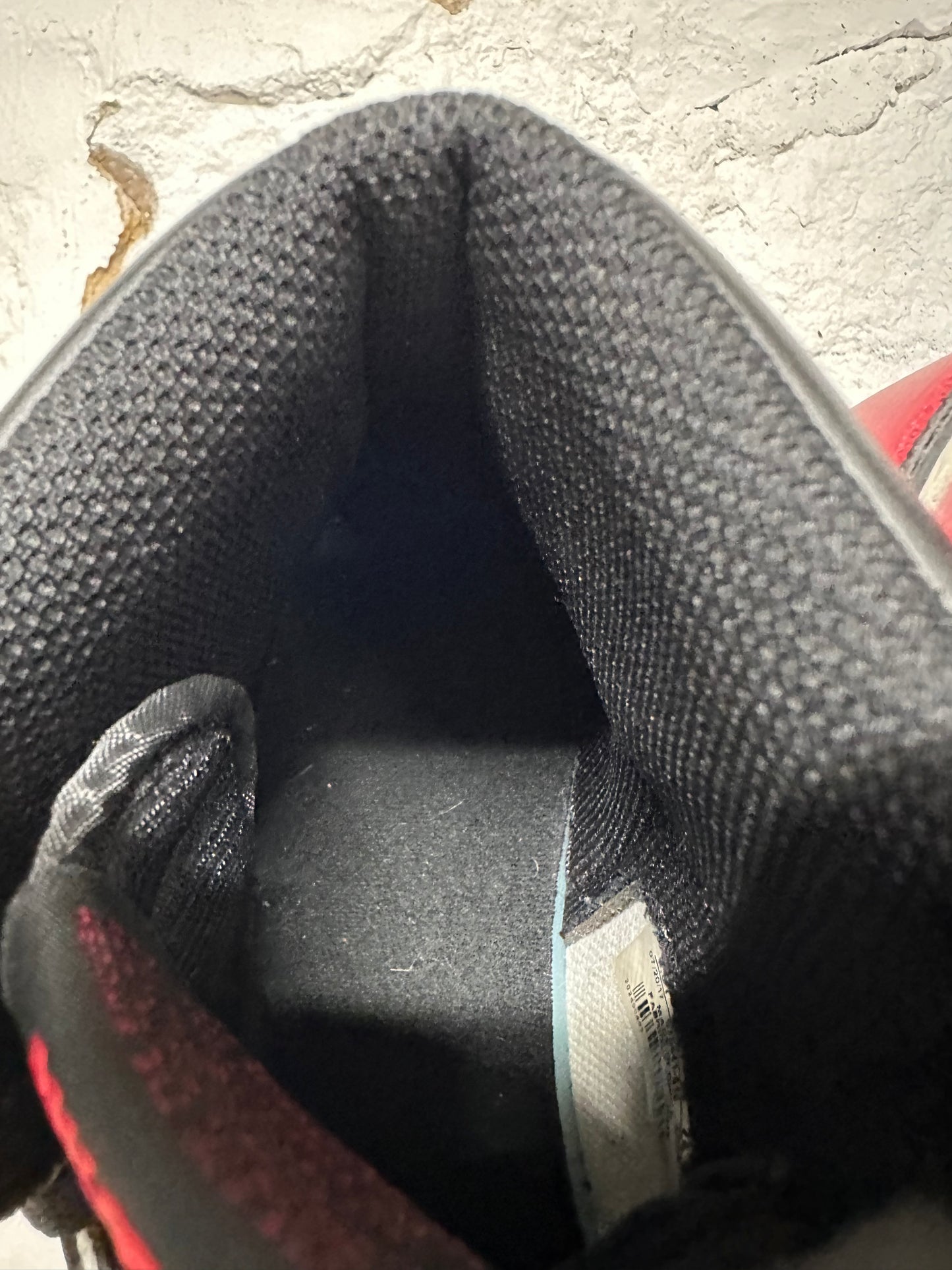 Air Jordan 1 High Bred Toe Sz 6.5Y