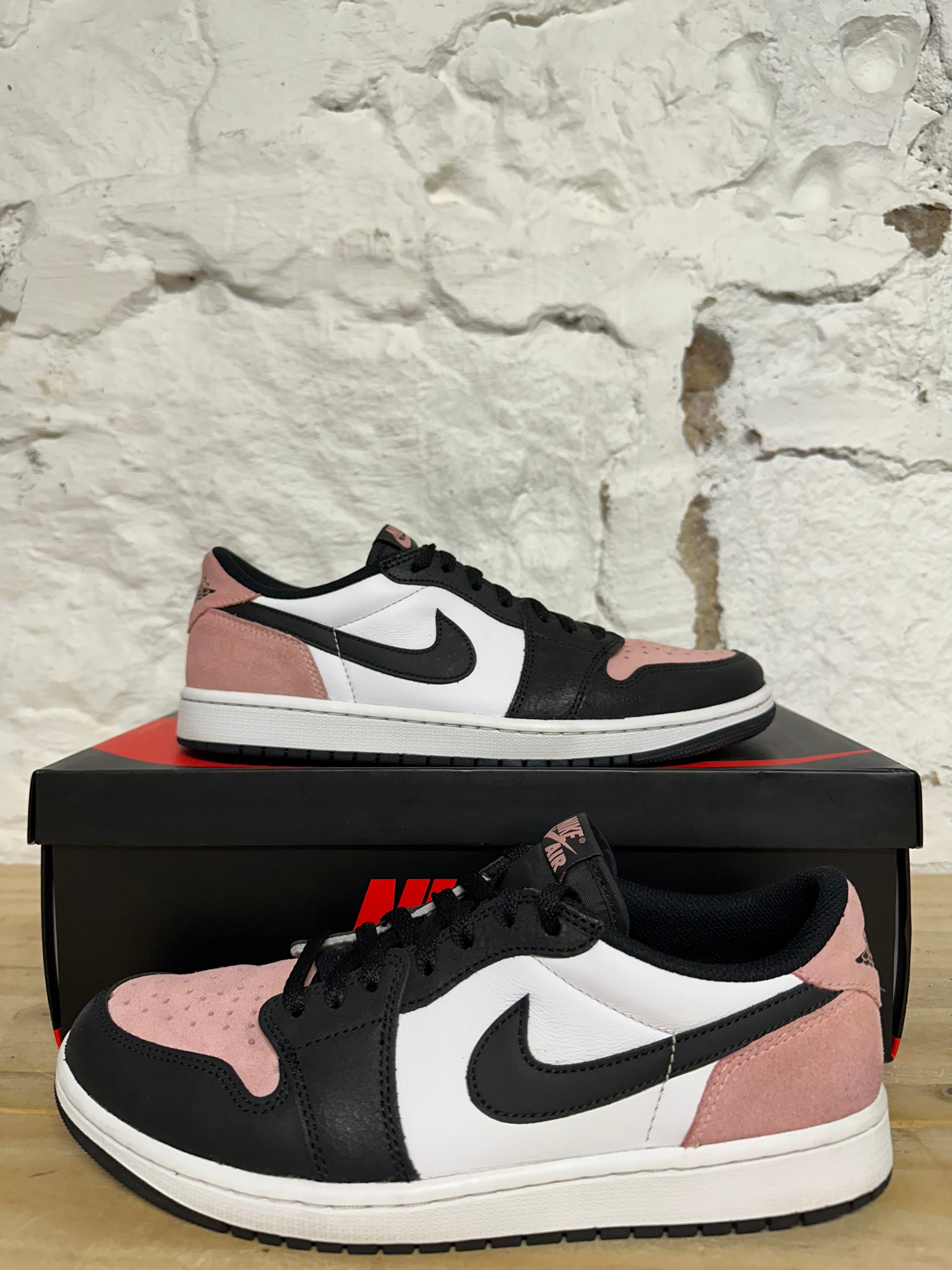 Air Jordan 1 Low Bleached Coral Sz 10