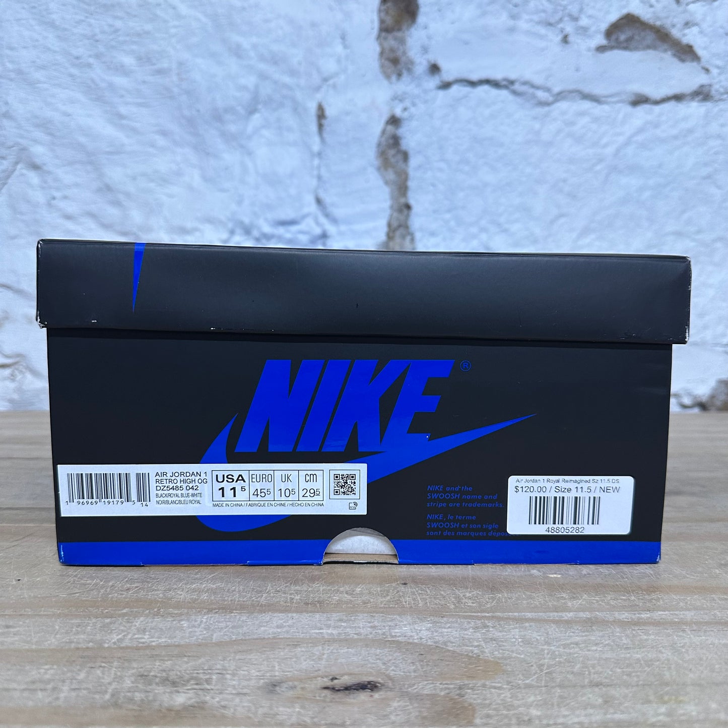 Air Jordan 1 High Royal Reimagined Sz 11.5 DS