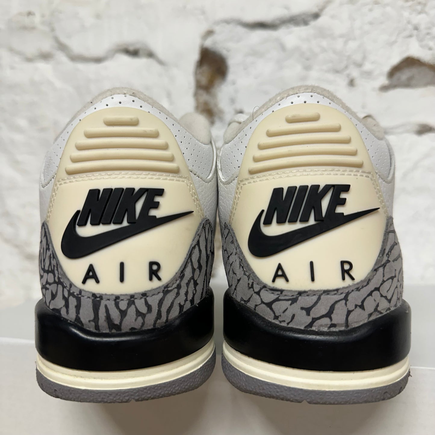 Air Jordan 3 White Cement Reimagined Sz 5.5Y