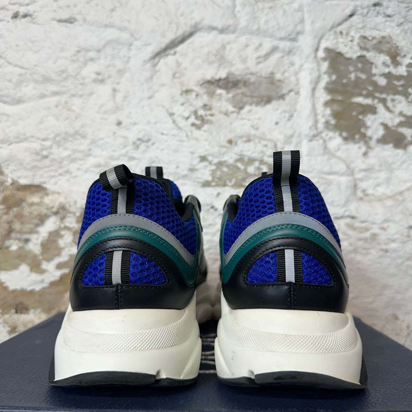 Dior B22 Green White Black Sneaker Sz 13 (46)