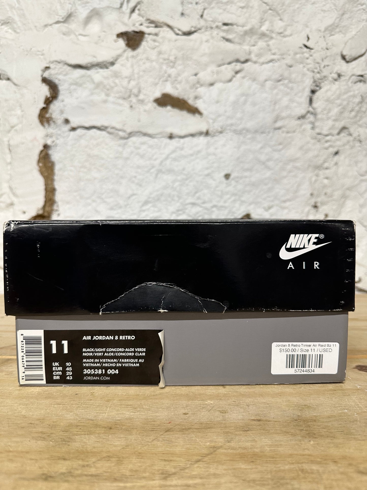 Air Jordan 8 Tinker Air Raid Sz 11