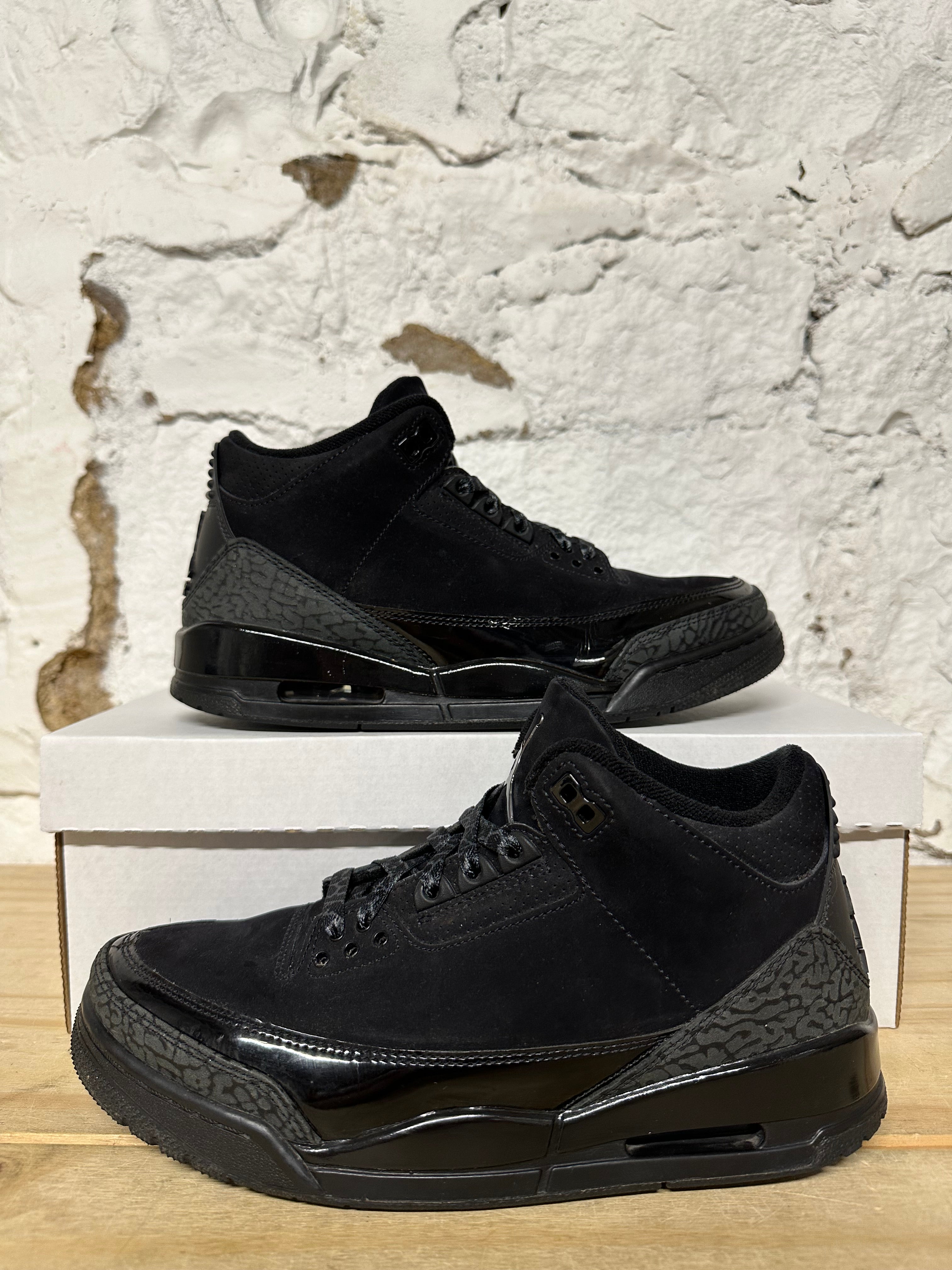 Air Jordan 3 Black Cat Sz 8