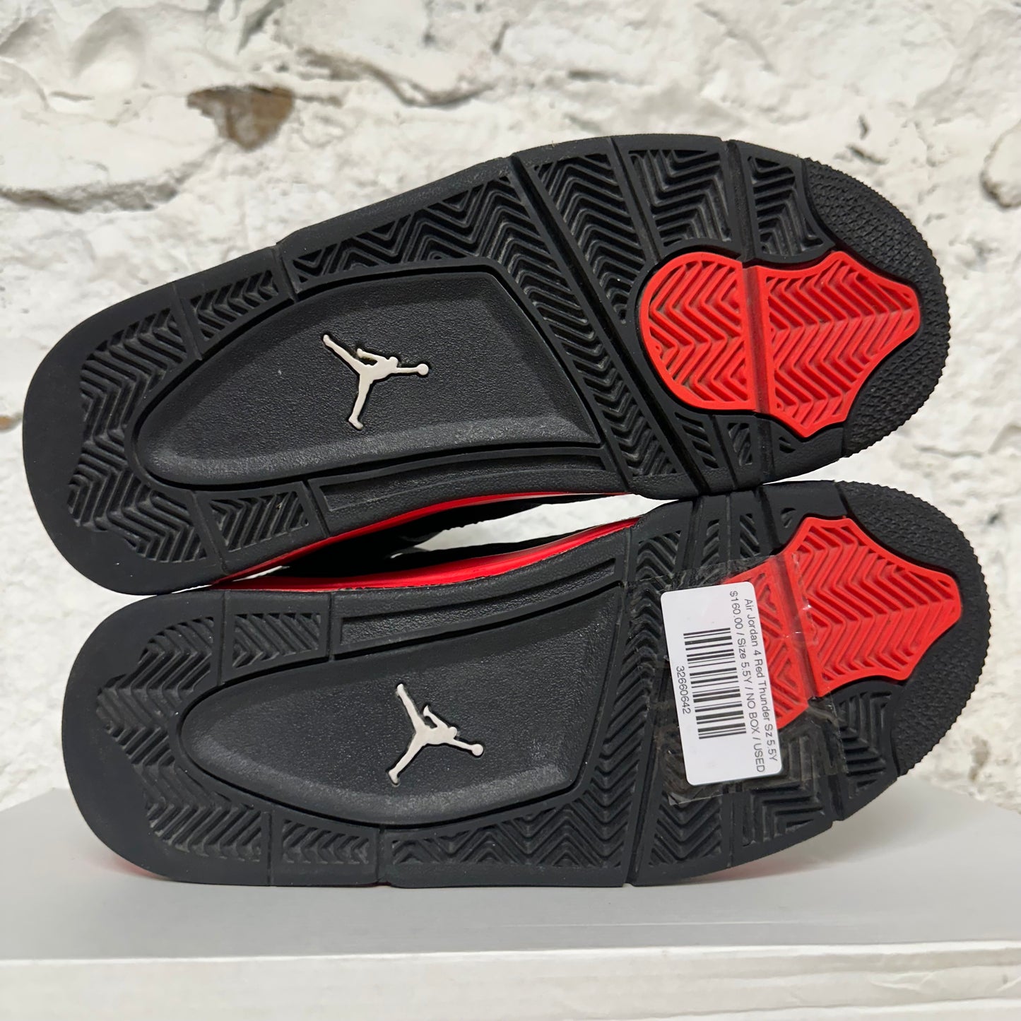Air Jordan 4 Red Thunder Sz 5.5Y