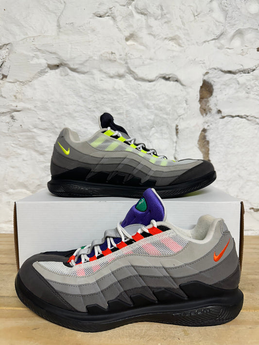 Nike Court Vapor RF Air Max 95 Greedy Sz 10.5