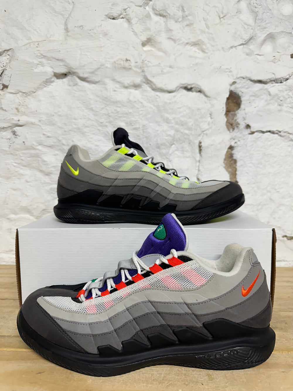 Nike Court Vapor RF Air Max 95 Greedy Sz 10.5