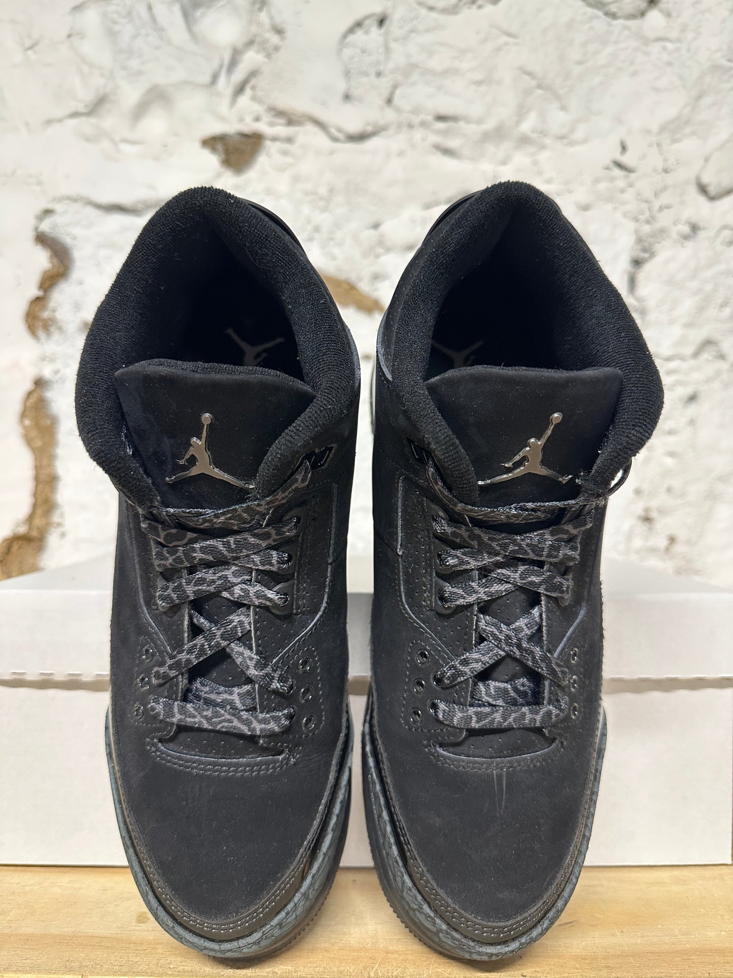 Air Jordan 3 Black Cat Sz 7Y